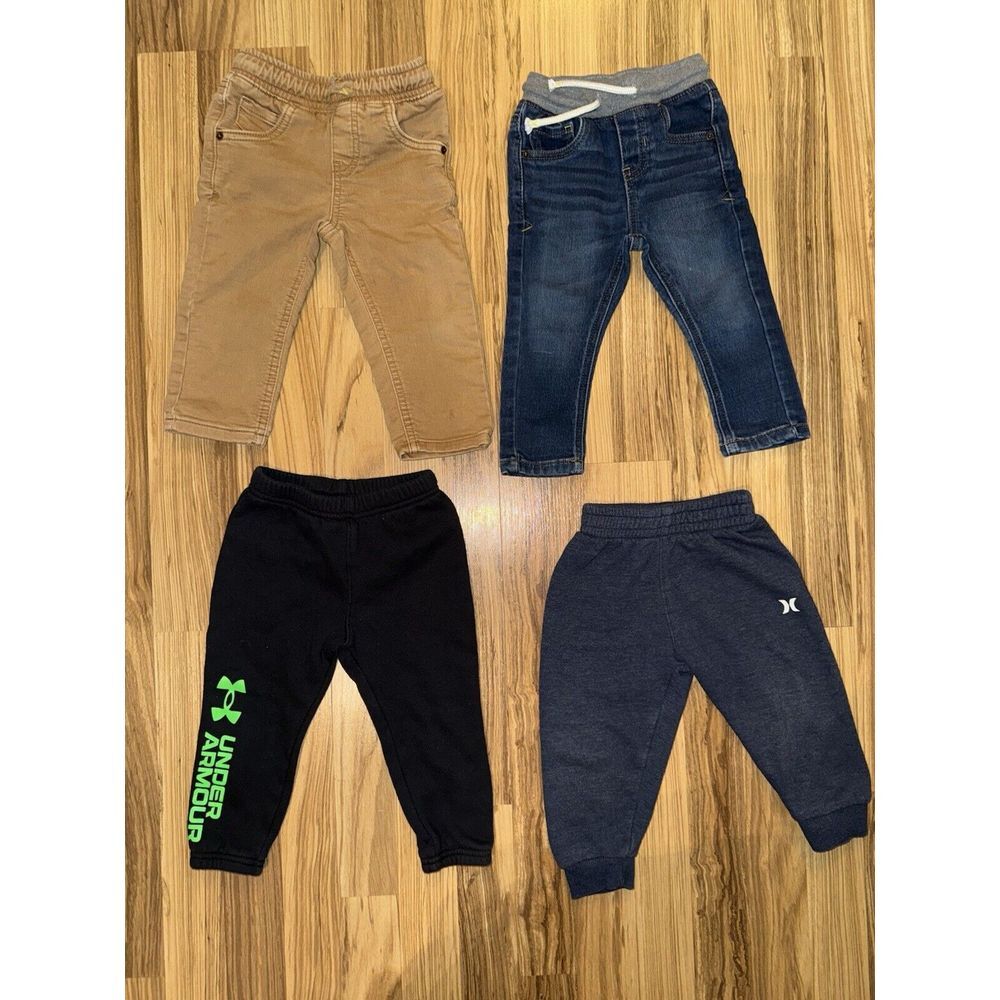 Under Armour Hurley Cat & Jack Sweatpants Cotton Denim Jeans Size 18 Months